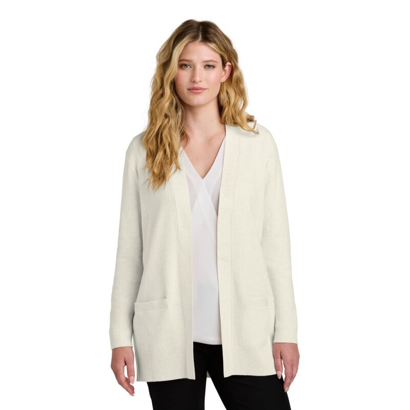 Women's Easy Care Open Front Cardigan Sweater Thumbnail