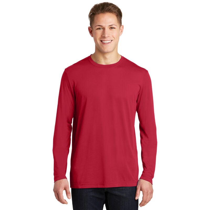 Long Sleeve PosiCharge ® Competitor Cotton Touch Tee Thumbnail