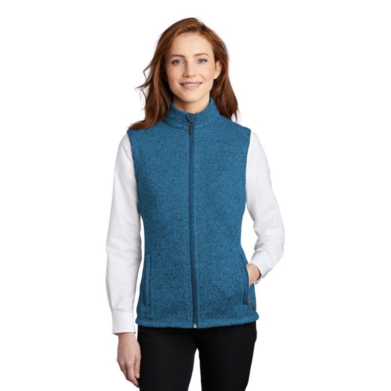 Women's Sweater Fleece Vest Thumbnail