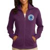 Ladies Slub Fleece Full Zip Jacket Thumbnail