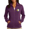 Ladies Slub Fleece Full Zip Jacket Thumbnail